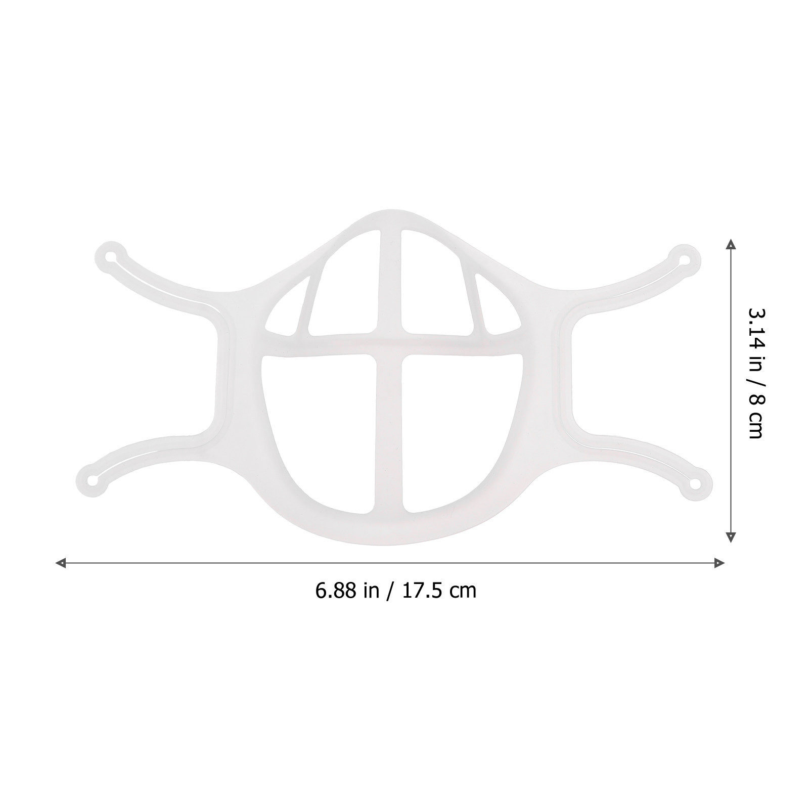 5Pcs Silicone Mask Bracket 3D  - Silicone Mask Bracket 评论和价格