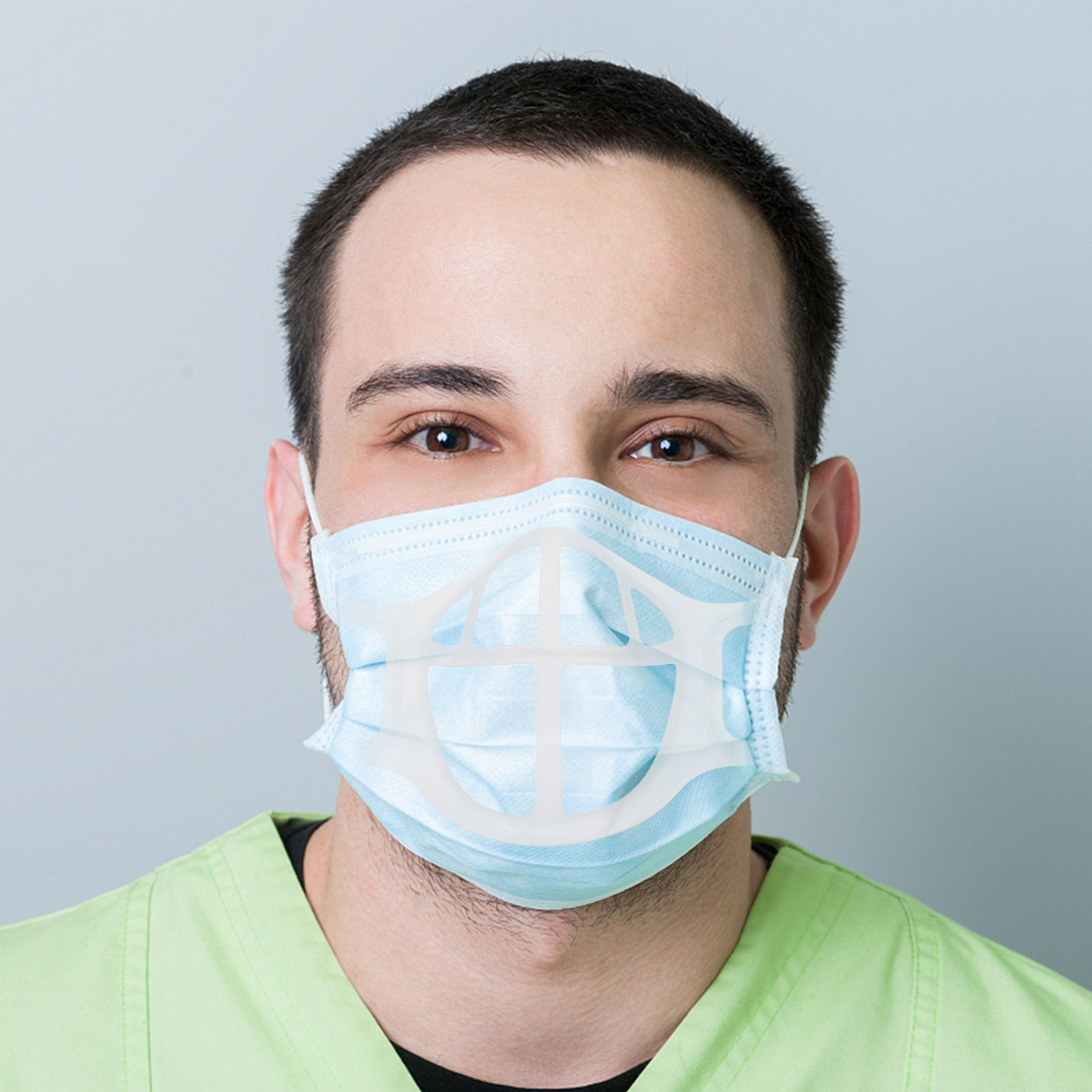 5Pcs Silicone Mask Bracket 3D  - Silicone Mask Bracket 评论和价格